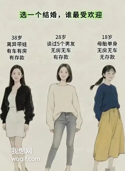 18岁，28岁，38岁，哪个年龄最适合结婚？_我想网