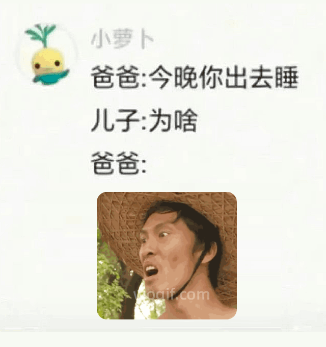 刘海柱骂人GIF动图，为毛带语音？